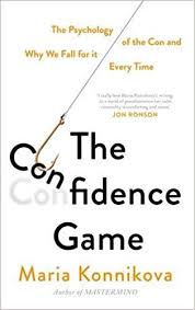 Cover of The Confidence Game by Maria Konnikova