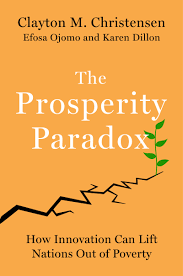Cover of The Prosperity Paradox by Clayton M. Christensen