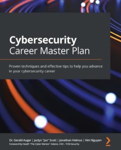 Cover of Cybersecurity Career Master Plan - Gerald Auger